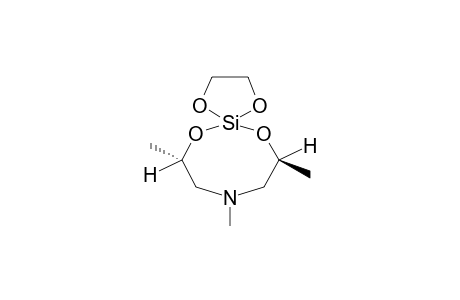 (RR)-7,9,11-TRIMETHYL-1,4,6,12-TETRAOXA-9-AZA-5-SILASPIRO[4,7]DODECANE