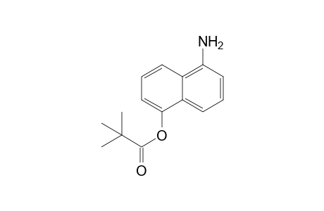 1-Amino-5-((trimethylacetyl)oxy)naphthalene