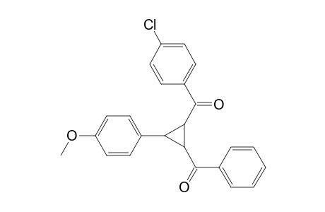 1-Benzoyl-2-(4-chlorobenzoyl-3-(4-methoxyphenyl)-cyclopropane