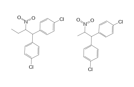 Benzene, 1,1'-(2-nitrobutylidene)bis[4-chloro-, mixt. with 1,1'-(2-nitropropylidene)bis[4-chlorobenzene]