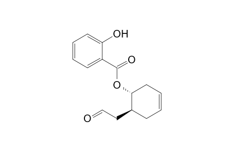 (1R,6S)-6-(2-oxoethyl)cyclohex-3-en-1-yl 2-hydroxybenzoate