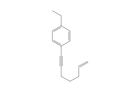 1-ethyl-4-hept-6-en-1-ynyl-benzene