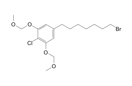 5-(7-bromoheptyl)-2-chloro-1,3-bis(methoxymethoxy)benzene
