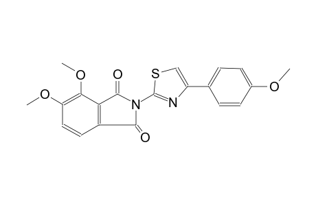 4,5-dimethoxy-2-[4-(4-methoxyphenyl)-1,3-thiazol-2-yl]-1H-isoindole-1,3(2H)-dione