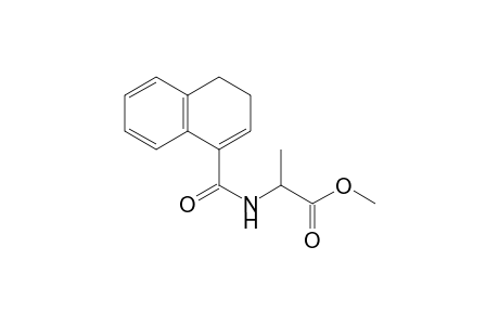 1-(N-(1-(Methoxycarbonyl)-ethyl)carboxamido)-3,4-dihydronaphthalene