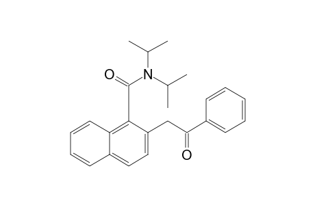 2-phenacyl-N,N-di(propan-2-yl)-1-naphthalenecarboxamide