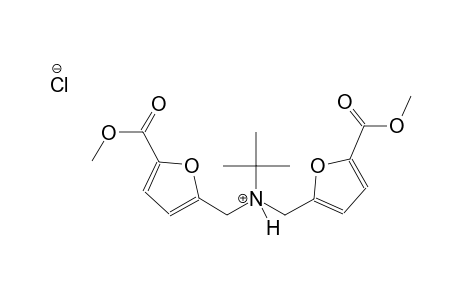 2-furanmethanaminium, N-(1,1-dimethylethyl)-5-(methoxycarbonyl)-N-[[5-(methoxycarbonyl)-2-furanyl]methyl]-, chloride