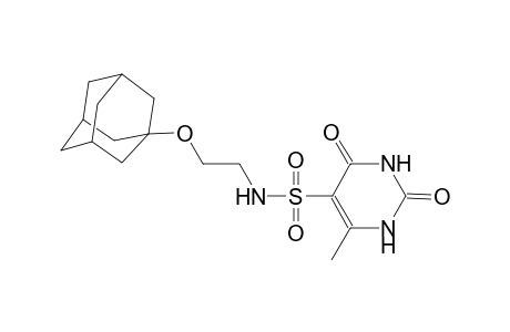 5-pyrimidinesulfonamide, 1,2,3,4-tetrahydro-6-methyl-2,4-dioxo-N-[2-(tricyclo[3.3.1.1~3,7~]dec-1-yloxy)ethyl]-