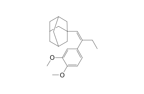 (Z)-1-Adamantyl-2-(3,4-dimethoxyphenyl)-1-butene