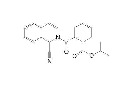 Cyclohex-3-enecarboxylic acid, 6-(1-cyano-1H-isoquinoline-2-carbonyl)-, isopropyl ester