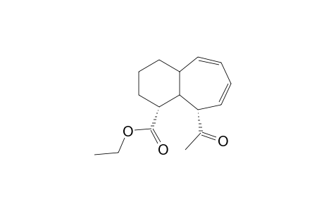 (1S*,7R*,11S*)-2-Acetyl 11-(ethoxycarbonyl)bicyclo[5.4.0]undec-2,4-diene