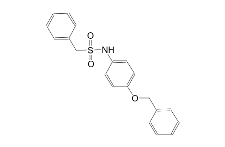 N-[4-(benzyloxy)phenyl](phenyl)methanesulfonamide
