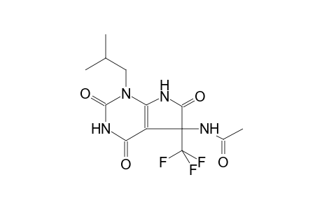 Acetamide, N-(1-isobutyl-2,4,6-trioxo-5-trifluoromethyl-2,3,4,5,6,7-hexahydro-1H-pyrrolo[2,3-d]pyrimidin-5-yl)-