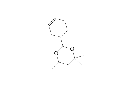 1,3-dioxane, 2-(3-cyclohexen-1-yl)-4,4,6-trimethyl-
