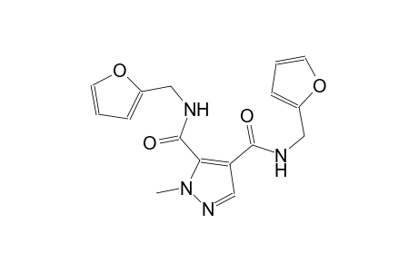 1H-pyrazole-4,5-dicarboxamide, N~4~,N~5~-bis(2-furanylmethyl)-1-methyl-