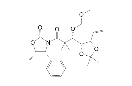 (4R,5S)-3-[(S)-3-[(4S,5S)-2,2-DIMETHYL-5-VINYL-1,3-DIOXOLAN-4-YL]-3-(METHOXYMETHOXY)-2,2-DIMETHYLPROPANOYL)-5-METHYL-4-PHENYLOXAZOLIDIN-2-ONE