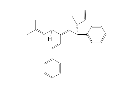 3,3,9-Trimethyl-4-phenyl-6[2'-phenylethenyl]-1,5,8-decatriene