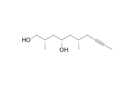 (2S,4S,6S)-2,6-Dimethyldec-8-yne-1,4-diol