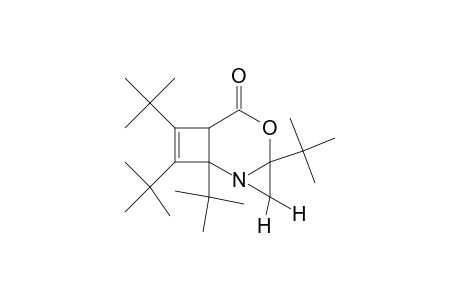 1,4,8,9-TETRA-TERT.-BUTYL-5-OXA-2-AZATRICYCLO-[5.2.0.0(2,4)]-NON-8-EN-6-ONE