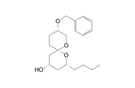 (2R,4S,6S,9S)-9-Benzyloxy-2-butyl-1,7-dioxaspiro[5.5]undecan-4-ol