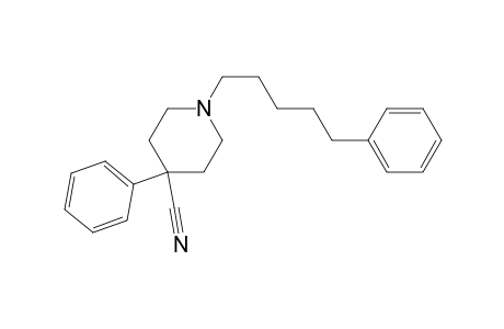 4-Cyano-1-(5-phenylpentyl)-4-phenylpiperidine