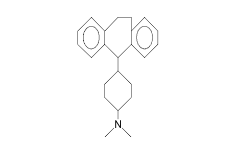 cis-5-(4-Dimethylamino-cyclohexyl)-dibenzo(A,D)cycloheptane
