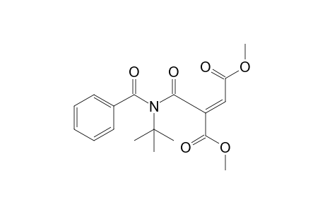 Dimethyl (E)-2-{[benzoyl(tert-butyl)amino]carbonyl}-2-butenedioate