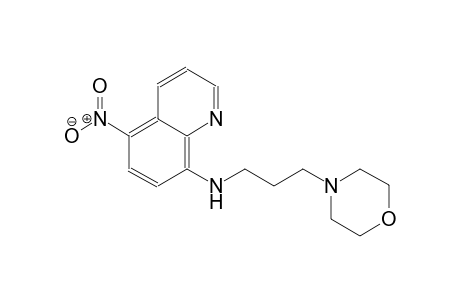 8-quinolinamine, N-[3-(4-morpholinyl)propyl]-5-nitro-