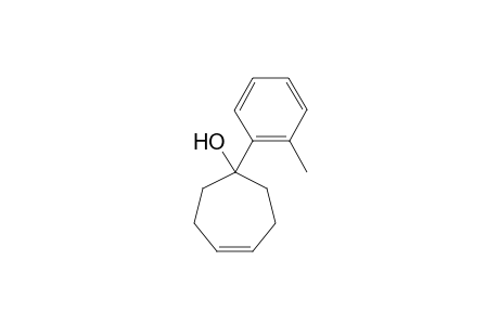 1-(o-Tolyl)cyclohept-4-en-1-ol