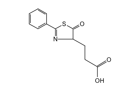 3-(5-OXO-2-PHENYL-2-THIAZOLIN-4-YL)PROPIONIC ACID
