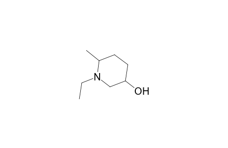 3-Piperidinol, 1-ethyl-6-methyl-