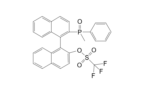 (R,Rp)-2-(P-Methyl-P-phenylphospino)-2'-(triflyl)-1,1'-binaphthyl P-oxide