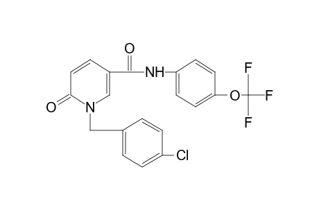 1-(p-CHLOROBENZYL)-1,6-DIHYDRO-6-OXO-alpha,alpha,alpha-TRIFLUORO-p-NICOTINANISIDIDE