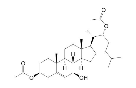 (22R)-3.Beta, 7.beta.,22-Dihydroxycholesterol 3,22-diacetate