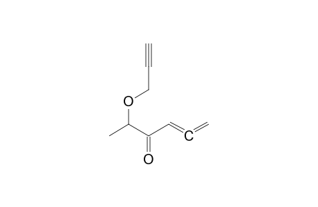 2-Prop-2-ynoxy-3-hexa-4,5-dienone