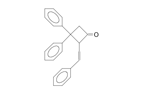 2-cis-Styryl-3,3-diphenyl-cyclobutanone
