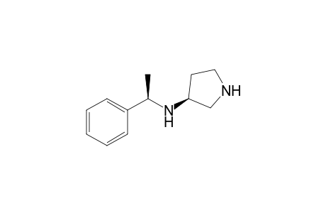 3(S)-(1-(R)-phenylethyl)aminopyrrolidine