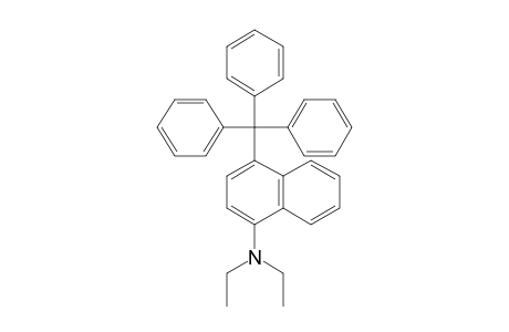 1-Naphthalenamine, N,N-diethyl-4-(triphenylmethyl)-