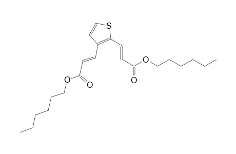 (2E,2'E)-Dihexyl 3,3'-(thiophene-2,3-diyl)diacrylate
