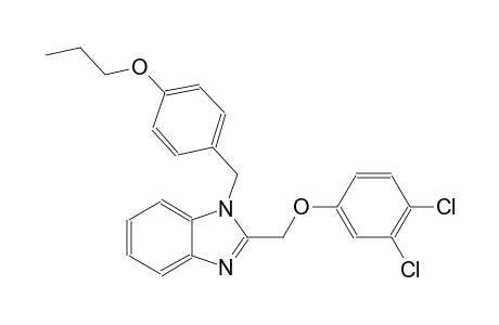 1H-benzimidazole, 2-[(3,4-dichlorophenoxy)methyl]-1-[(4-propoxyphenyl)methyl]-