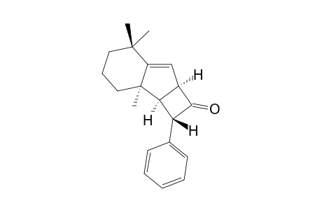 5-PHENYL-7,11,11-TRIMETHYL-TRICYCLO-[5.4.0.0(3,6)]-UNDEC-1-EN-4-ONE