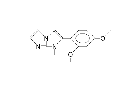 2-(2',4'-Dimethoxy-phenyl)-1-methyl-imidazo(1,2-A)imidazole