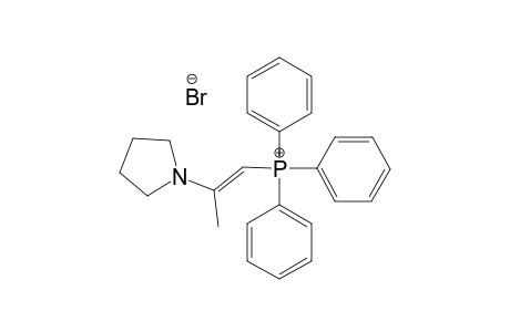 2-METHYL-2-PYRROLIDINOVINYL-(TRIPHENYL)-PHOSPHONIUM-BROMIDE