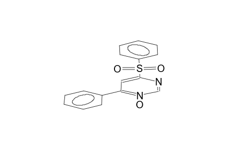 4-phenylsulphonyl-6-phenylpyrimidine-1-oxide