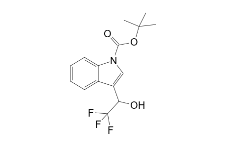 t-Butyl 3-(1,1,1-trifluoro-2-hydroethyl)indole-1-carboxylate