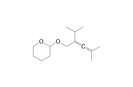 2-isopropyl-4-methyl-1-(tetrahydropyran-2-yloxy)-2,3-pentadiene