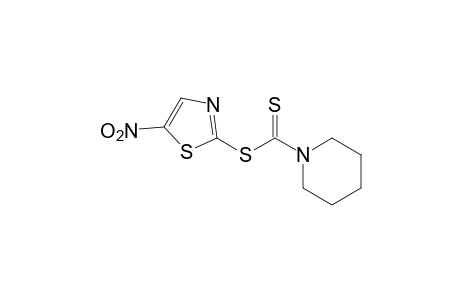 1-piperidinecarbodithioic acid, 5-nitro-2-thiazolyl ester