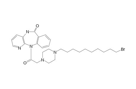 5,11-Dihydro-11-[[4-(10-bromodecyl)]-1-piperrazinyl]acetyl]-6H-