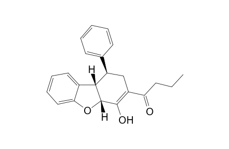 1-((1S,4aR,9bS)-4-Hydroxy-1-phenyl-1,2,4a,9b-tetrahydro-dibenzofuran-3-yl)-butan-1-one