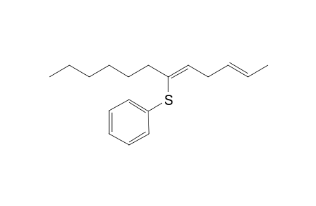 6-Phenylthio-dodeca-2(Z or E),5(Z)-diene